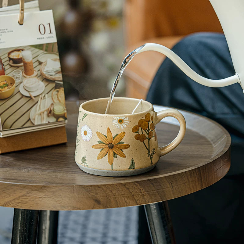 McColin Handmade Antique Ceramic Mug ??Seasonal Edition